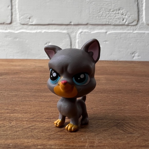 Littlest Pet Shop Small Animals LOT 3 pcs LPS Dog - Bear - Picture 3 of 7